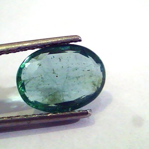 3.33 Ct Untreated Natural Zambian Emerald Gemstone Panna stone
