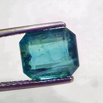 3.33 Ct GII Certified Untreated Natural Zambian Emerald Gems AAAA