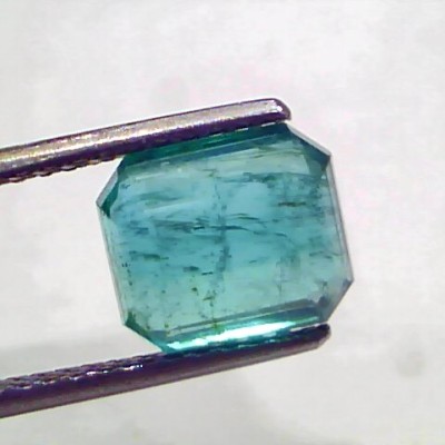 3.33 Ct GII Certified Untreated Natural Zambian Emerald Gems AAAA