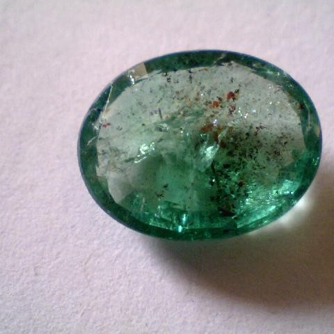 3.35 Ct Untreated Natural Premium Quality Zambian Emerald Stone 3.35 Ct Untreated Natural Premium Quality Zambian Emerald Stone
