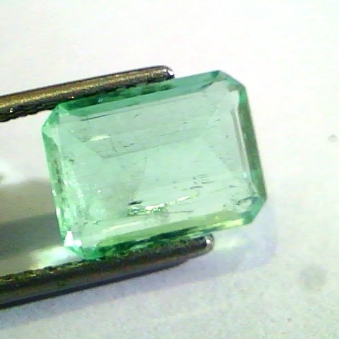 3.35 Ct Unheated Natural Colombian Emerald Gemstone
