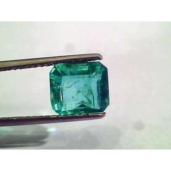 3.35 Ct Untreated Natural Zambian Emerald Gemstone Panna AA++