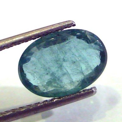3.35 Ct Untreated Natural Zambian Emerald Gemstone Panna stone
