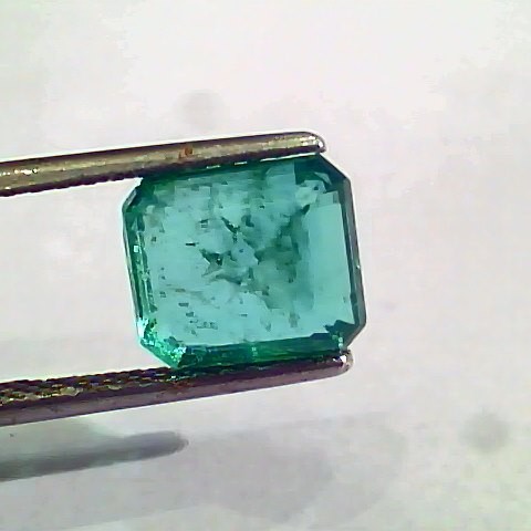 3.35 Ct Untreated Natural Zambian Emerald Gemstone Panna AA++