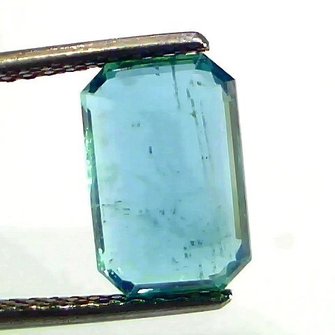 3.36 Ct GII Certified Untreated Natural Zambian Emerald Gemstone Panna AA