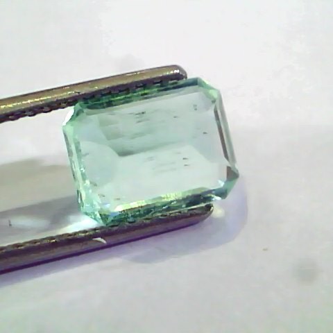 3.41 Ct Unheated Natural Colombian Emerald Gemstone**RARE**