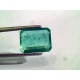 3.38 Ct Untreated Natural Zambian Emerald Gemstone Panna AA++