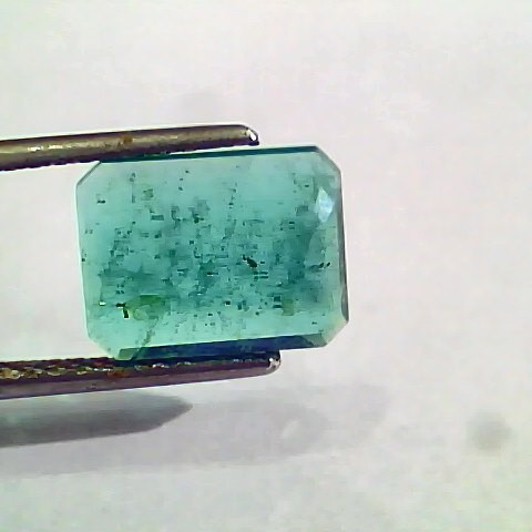 3.38 Ct Untreated Natural Zambian Emerald Gemstone Panna AA++