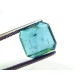 3.39 Ct GII Untreated Natural Zambian Emerald Gemstone Panna AAA