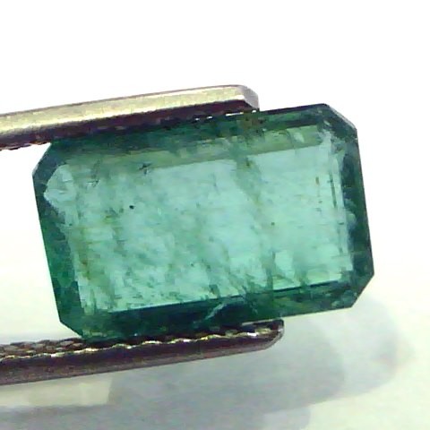 3.38 Ct Unheated Untreated Natural Zambian Emerald AAA
