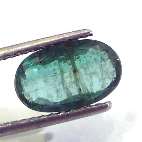 3.40 Ct Untreated Natural Zambian Emerald Gemstone Panna stone