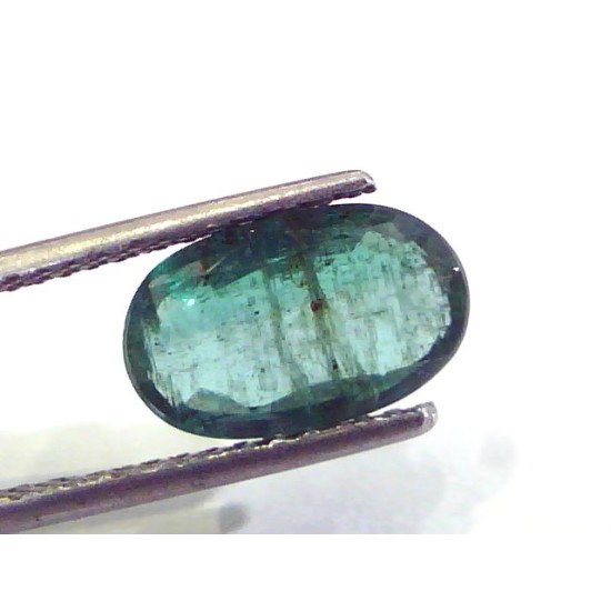 3.40 Ct Untreated Natural Zambian Emerald Gemstone Panna stone