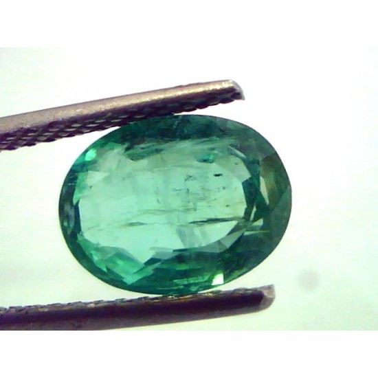 3.39 Ct Unheated Untreated Natural Colombian Emerald AAA