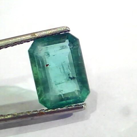 3.47 Ct Untreated Natural Zambian Emerald Gemstone Panna AAA
