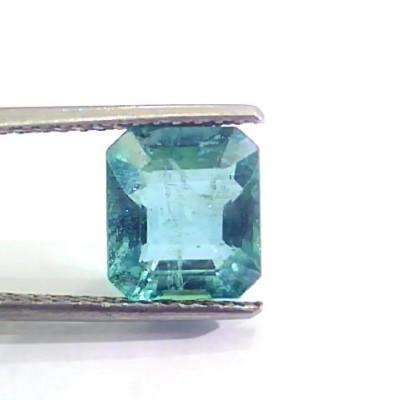 3.41 Ct Untreated Natural Zambian Emerald Gemstone Panna AAA++