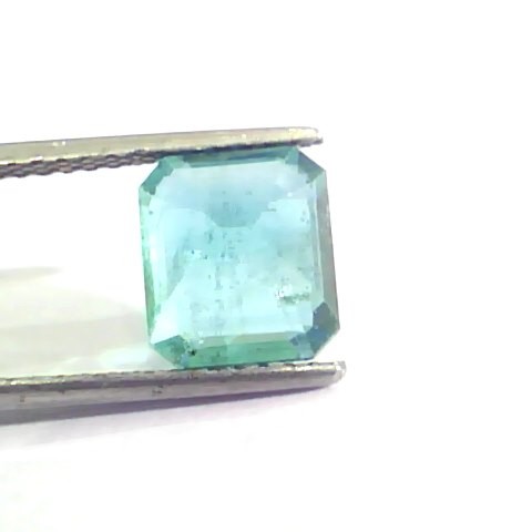 3.41 Ct Untreated Natural Zambian Emerald Gemstone Panna AAA++