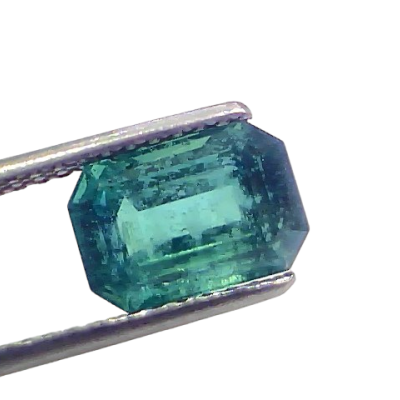3.42 Ct GII Certified Untreated Natural Zambian Emerald Panna Gemstone 3.42 Ct GII Certified Untreated Natural Zambian Emerald Panna Gemstone