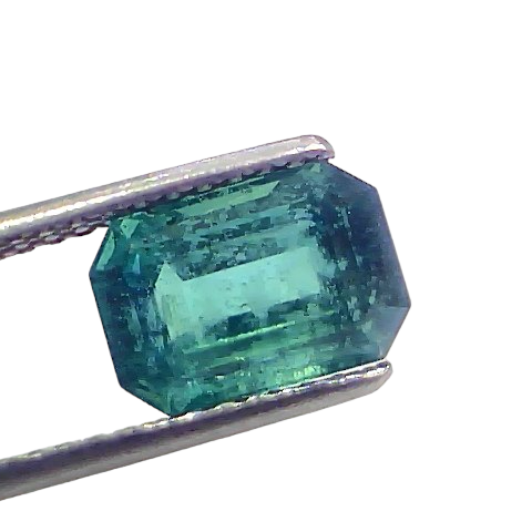 3.42 Ct GII Certified Untreated Natural Zambian Emerald Panna Gemstone 3.42 Ct GII Certified Untreated Natural Zambian Emerald Panna Gemstone