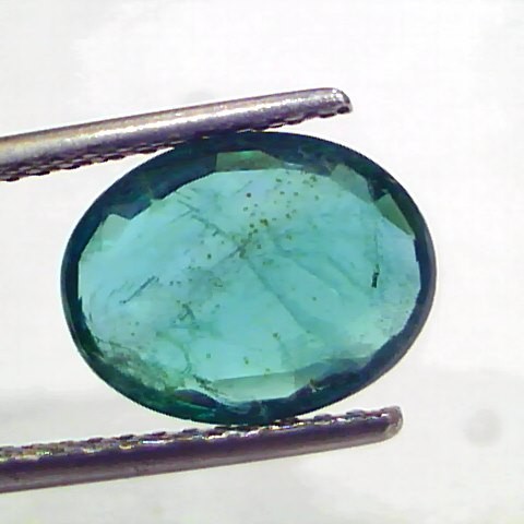 3.43 Ct GII Certified Untreated Natural Zambian Emerald Gems AAA