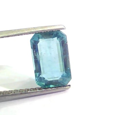 3.44 Ct Untreated Natural Zambian Emerald Gemstone Panna AAAAA