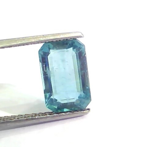 3.44 Ct Untreated Natural Zambian Emerald Gemstone Panna AAAAA