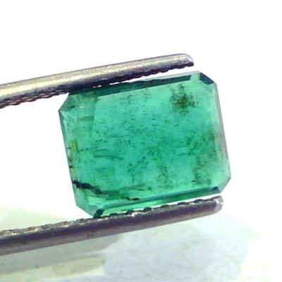 3.42 Ct Unheated Untreated Natural Zambian Emerald Panna Gems