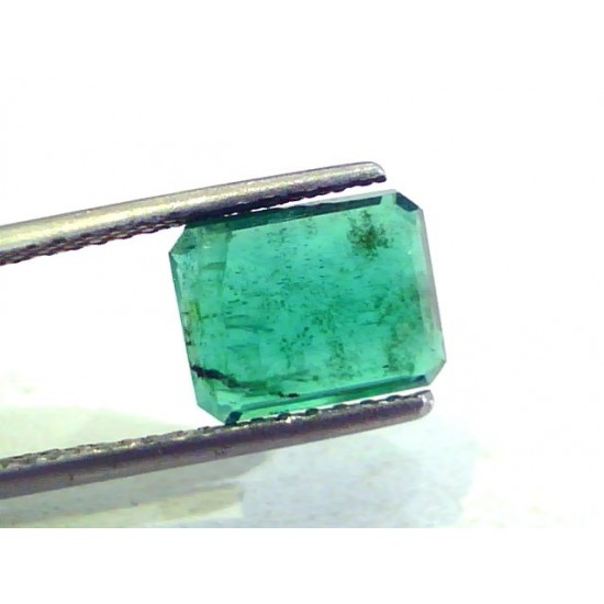 3.42 Ct Unheated Untreated Natural Zambian Emerald Panna Gems