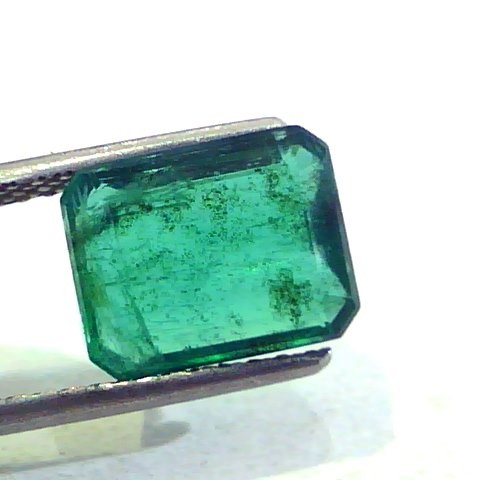 3.42 Ct Unheated Untreated Natural Zambian Emerald Panna Gems