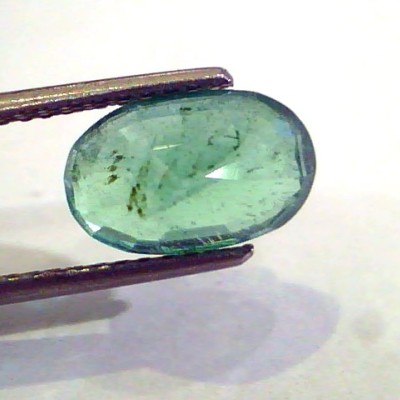 3.46 Ct Untreated Natural Zambian Emerald Gemstone Panna stone