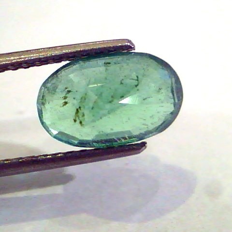 3.46 Ct Untreated Natural Zambian Emerald Gemstone Panna stone