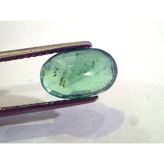3.46 Ct Untreated Natural Zambian Emerald Gemstone Panna stone