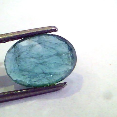 3.48 Ct Untreated Natural Zambian Emerald Gemstone Panna stone