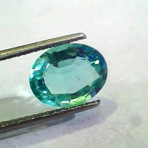 3.49 Ct Unheated Natural Zambian Emerald Gemstone**RARE**