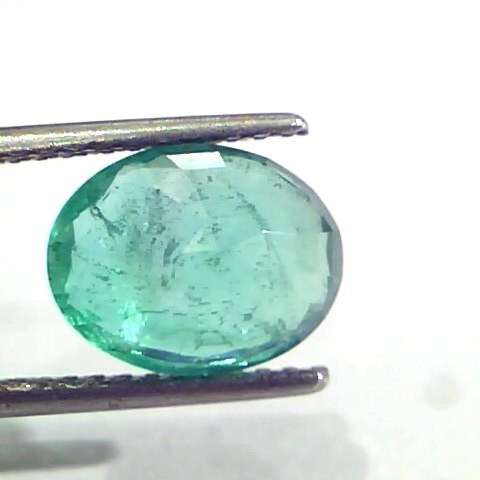 3.52 Ct Untreated Natural Zambian Emerald Gemstone Panna AAA
