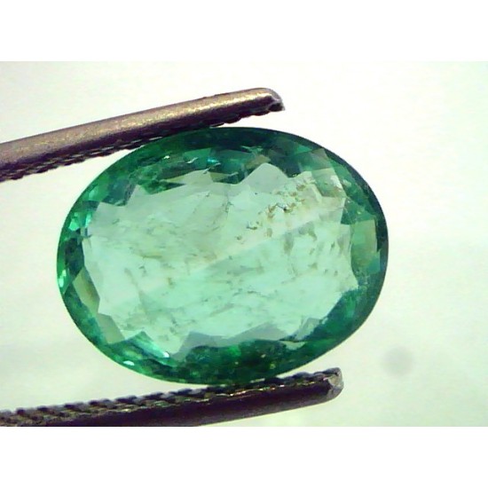 3.52 Ct Unheated Untreated Natural Colombian Emerald AAA