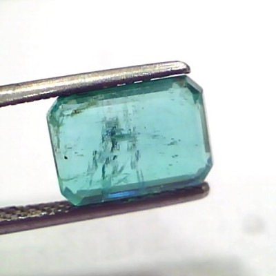 3.54 Ct Untreated Natural Zambian Emerald Gemstone Panna Gems AAA