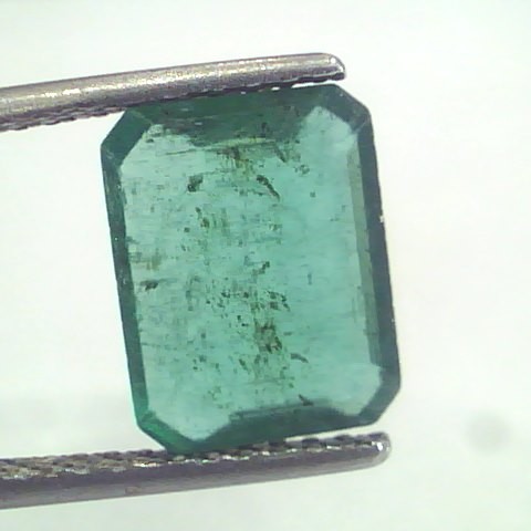 3.58 Ct Untreated Natural Zambian Emerald Gemstone Panna Gems