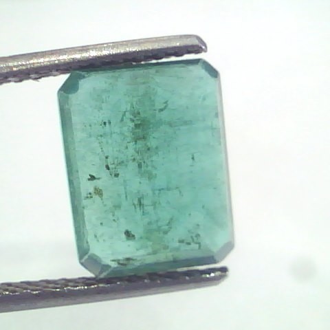 3.58 Ct Untreated Natural Zambian Emerald Gemstone Panna Gems