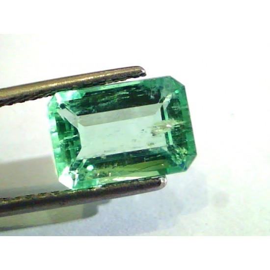 3.60 Ct Unheated Natural Colombian Emerald Gemstone