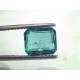 3.05 Ct Certified Untreated Natural Zambian Emerald Gemstone AAA
