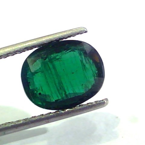 3.62 Ct Untreated Top Colour Premium Natural Zambian Emerald AAA