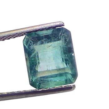 3.64 Ct GII Certified Untreated Natural Zambian Emerald Panna Gemstone 3.64 Ct GII Certified Untreated Natural Zambian Emerald Panna Gemstone