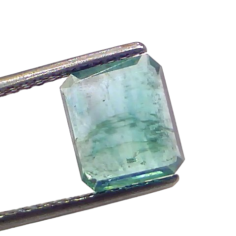 3.64 Ct GII Certified Untreated Natural Zambian Emerald Panna Gemstone 3.64 Ct GII Certified Untreated Natural Zambian Emerald Panna Gemstone