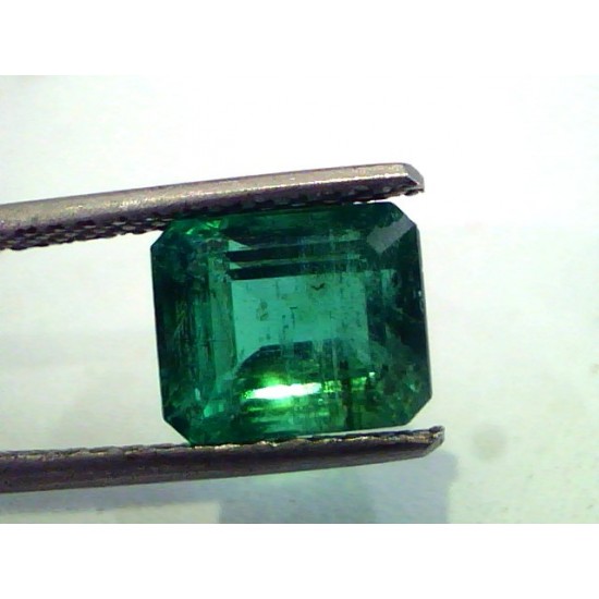 3.65 Ct Unheated Untreated Natural Premium Zambian Emerald