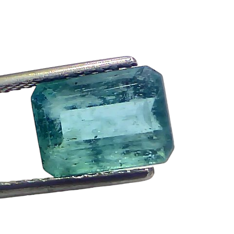 3.69 Ct GII Certified Untreated Natural Zambian Emerald Panna Gemstone 3.69 Ct GII Certified Untreated Natural Zambian Emerald Panna Gemstone