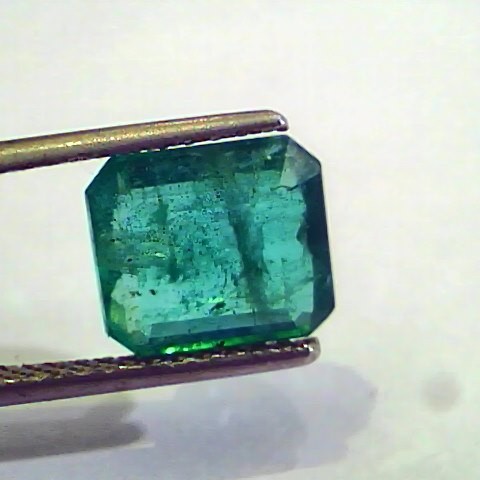 3.70 Ct Untreated Natural Zambian Emerald Gemstone Panna