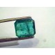 3.70 Ct Untreated Natural Zambian Emerald Gemstone Panna