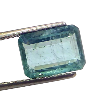 3.75 Ct GII Certified Untreated Natural Zambian Emerald Panna Gemstone 3.75 Ct GII Certified Untreated Natural Zambian Emerald Panna Gemstone