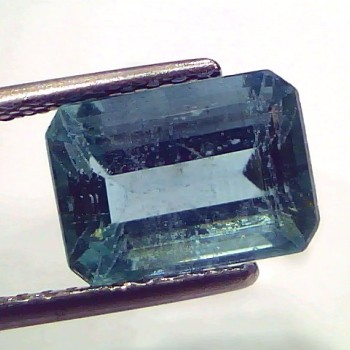 3.75 Ct Certified Untreated Natural Zambian Emerald Gemstone Panna