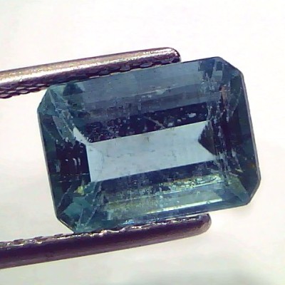 3.75 Ct Certified Untreated Natural Zambian Emerald Gemstone Panna
